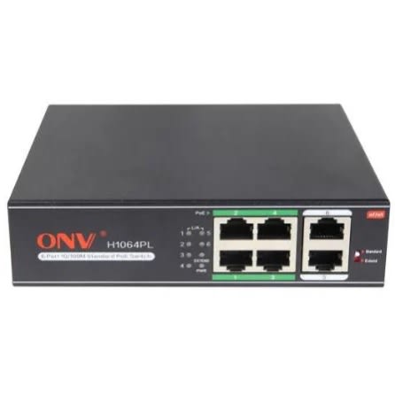 Poe Switch - Onv- 4 Port - 10/100mbps