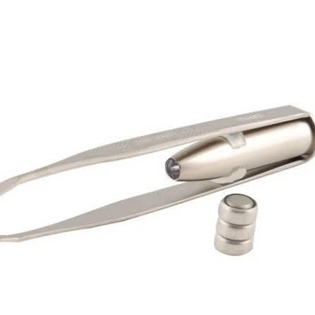 LED Lighted Eyebrow Flashing Tweezer