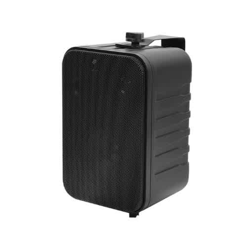 Pair Of Portable 20W Wall Mount Speaker -Black