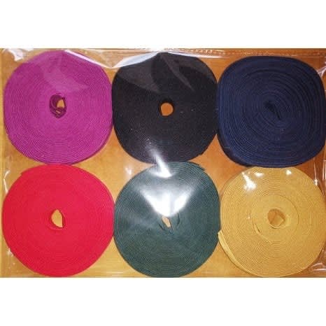 Bias Binding Tape - 12mm 1/2 -  6 Assorted Colors