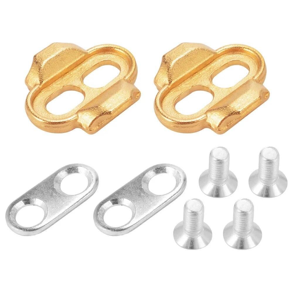 Mountain Bike Brass Universal Parts Easy Install Bicycle Pedal Cleats Outdoor Professional Guard Durable For Crank Brothers