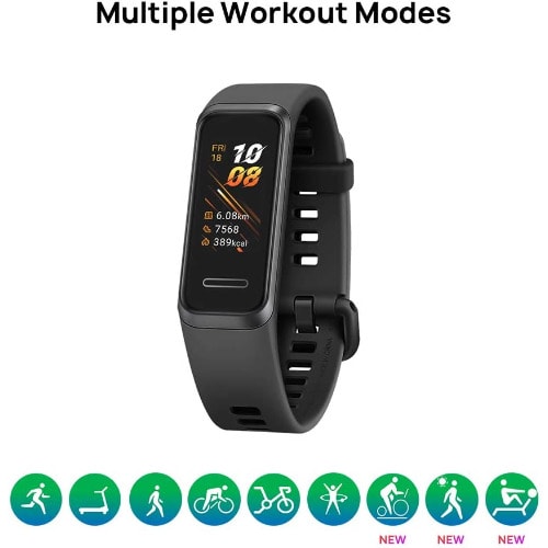 Band 4 Smart Watch Color Touch Screen Heart Rate Monitor