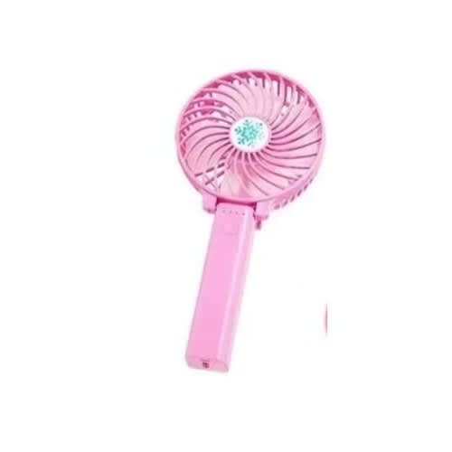 Mini Rechargeable Hand Fan - Pink