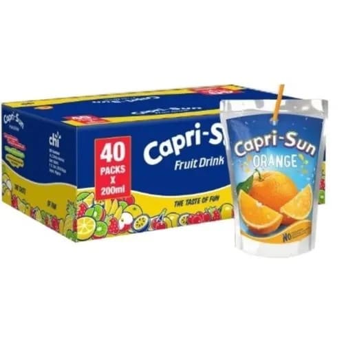 Chivita Capri-sun Orange Fruit Drink - 200ml×40