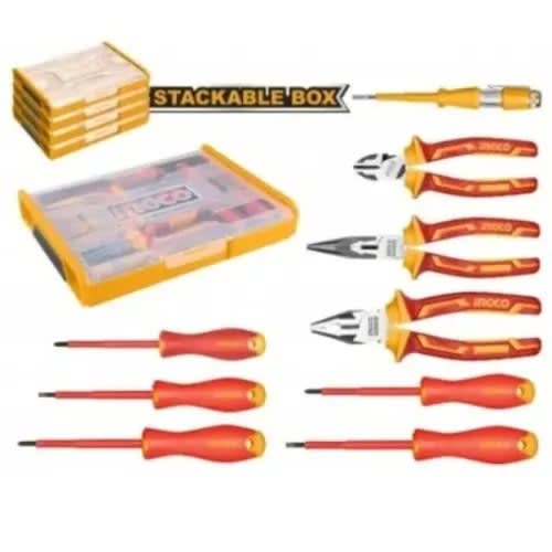 Ingco Insulated Hand Tools Box Set -9pieces