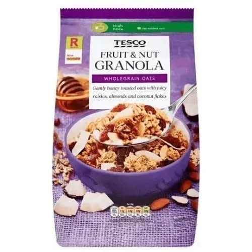 Tesco Fruits And Nuts Granola - 1kg