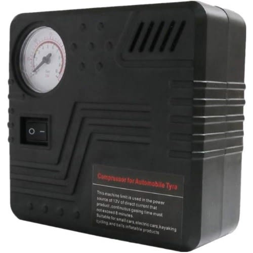 Portable 12 Volt Mini Compressor Car Air Pump Tyre Inflator
