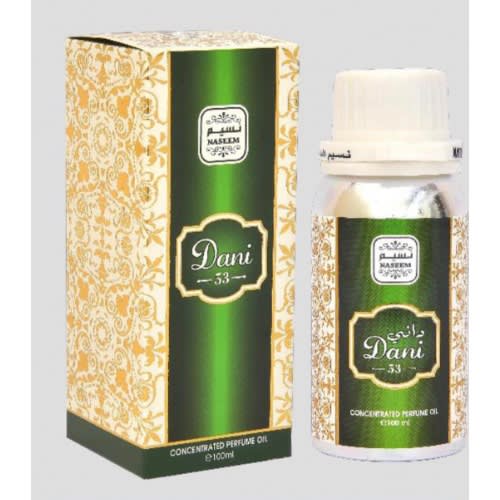 Dani Concentrated Oil Perfume With A Free 3ml Bottle - 100ml