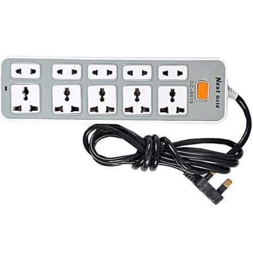 Next 5-ways Power Surge Protector Extension Socket
