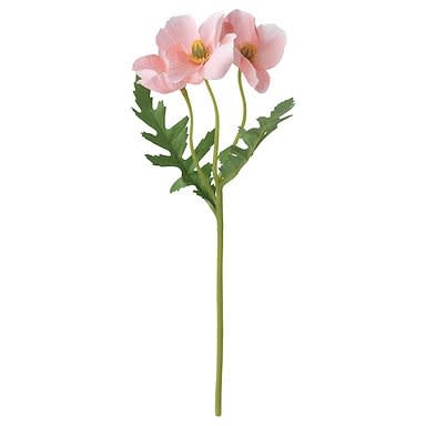 Smycka Artificial Flower - In/Outdoor/Poppy Pink - 27 Cm