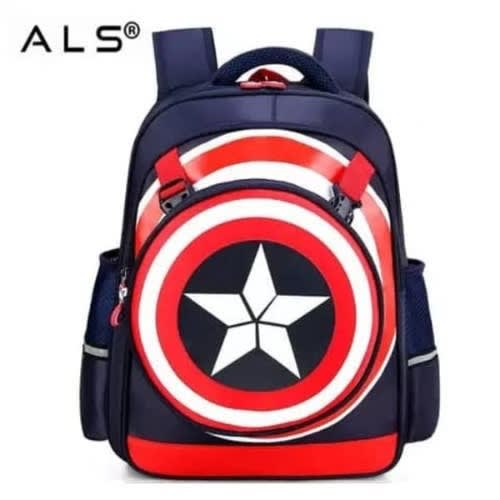 Captain America School Bag