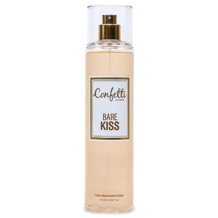 Confetti London Body Mist For Women - Bare Kiss - 236ml