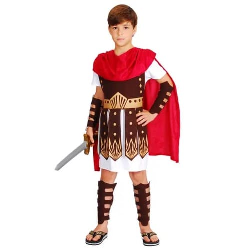 Boys Roman Warrior Costume - Large Size