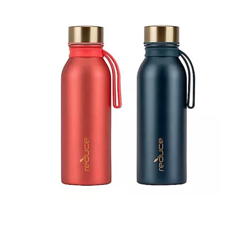 Reduce Water Bottle Hydro Pure Set With Antibacterial Lid - 20.oz - 2 Pieces