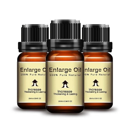 Penis Enlargement And Lengthening Essential Oil-3 Pieces X  10ml