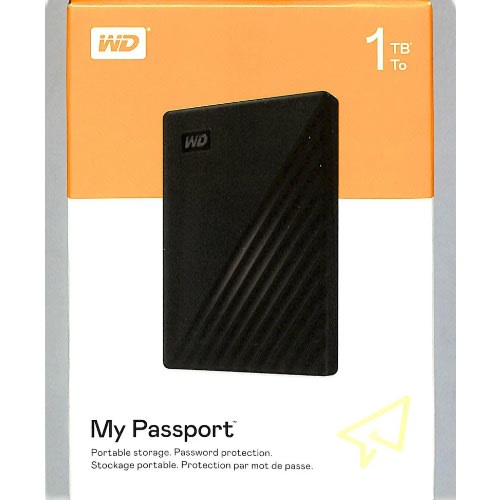 My Passport External Hard Drive  1tb Black