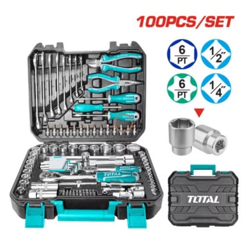 Combination Tools Set - 100 Pcs