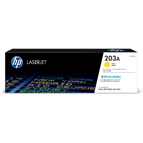 Hp 203a Yellow Original Laserjet  Toner Cartridge - cf542a