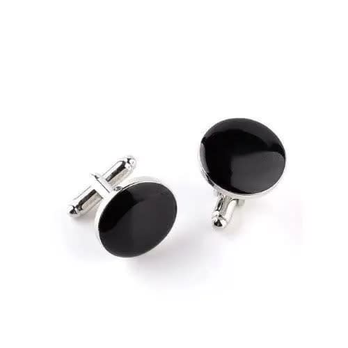 Men's Cufflinks - Black