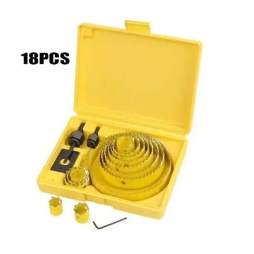 Metal Wood Hole Saw Set