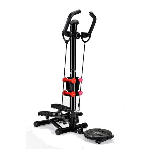 4-in-1 Stepper With Dumbbells, Twister And Resistance Band