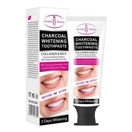 Charcoal Teeth Whitening Toothpaste - 100g