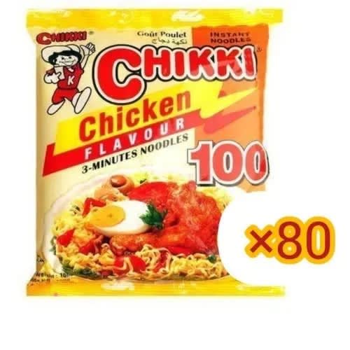 Chikki Chicken Flavour Instant Noodles X 80 -100g
