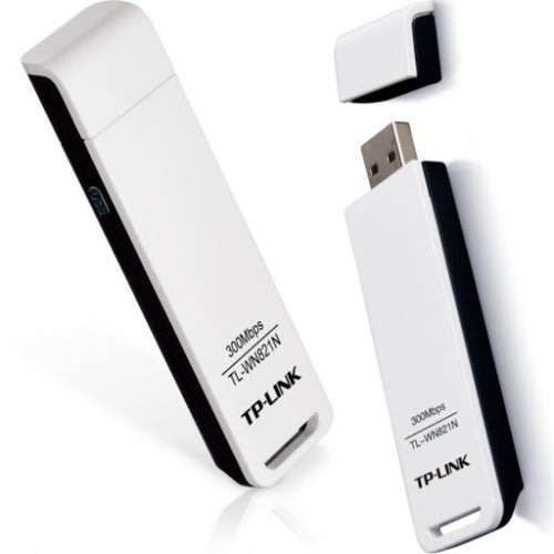 Wireless N USB Adapter - White - Tl-wn821n - 300mbps