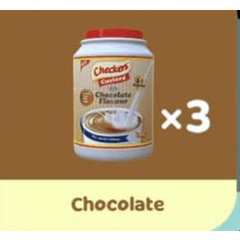 Checkers 4in1(Custard, Chocolate, Milk & Sugar) — 1kg Jar By 3.