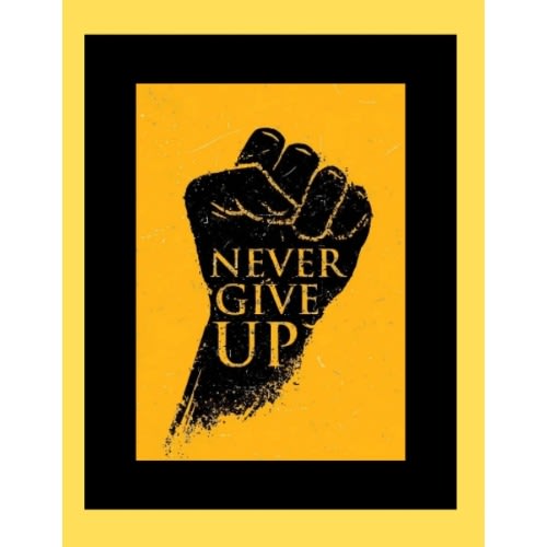 Picture Frame Painting- Ngu Frame - Yellow