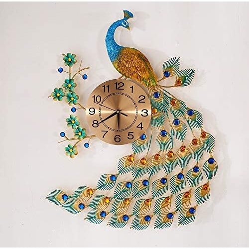 Peacock Wall Clock