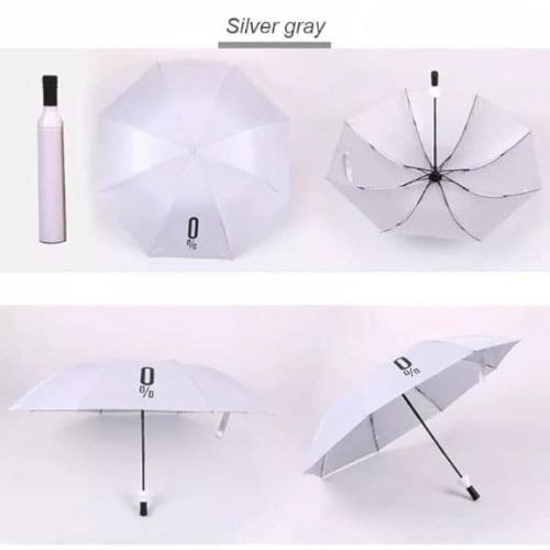 Bottle Umbrella - Silver