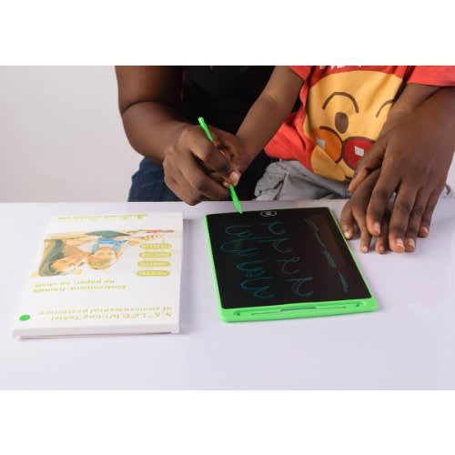 Green Kids Erasable Drawingwriting Lcd Learning Pad