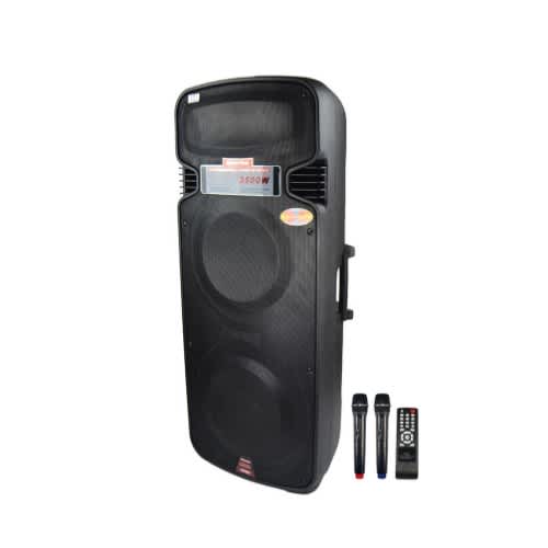 Big Power Trolley Bluetooth Rechargeable Public Address System With Remote Control