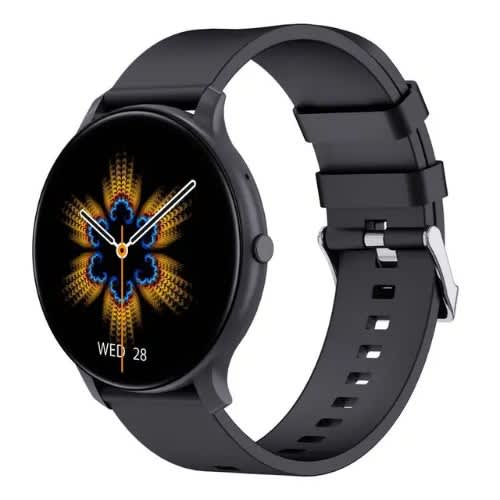 Green Lion Gt-fit Smart Watch - Activity Tracking - Sleep Monitoring Rotating Button - Black