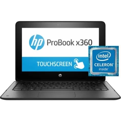 Probook 11 X360 G5 Ee Intel Celeron 4GB RAM 64GB Emmc Wins 10 Pro In S Mode - Black