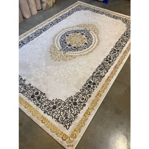 Persian Turkey Center Rug - Multi Colour- 5ft X 7ft