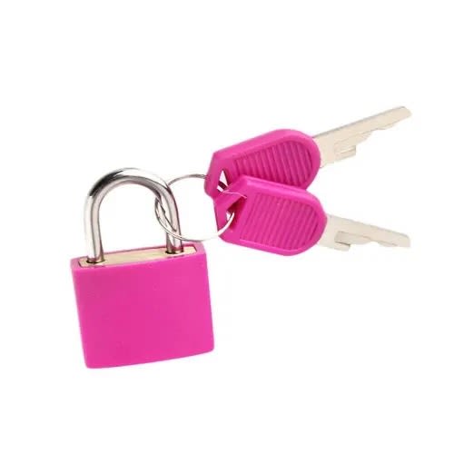 Tavel Luggage Padlock -Pink