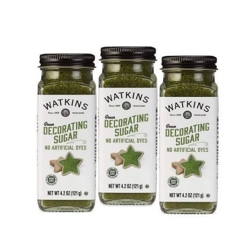 Watkins - Decorating Sugar - 121g X 3 - Green