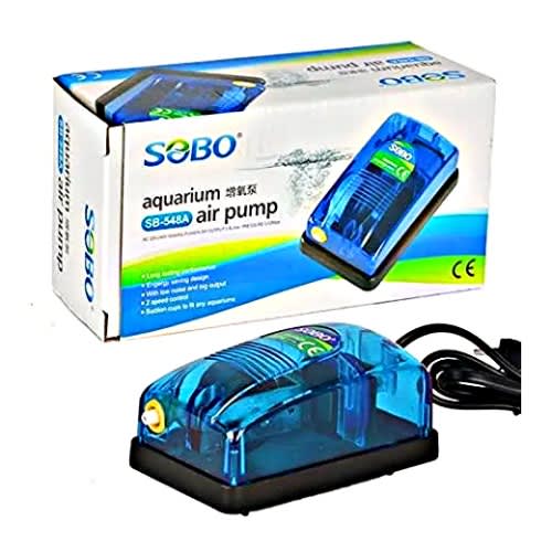 Sobo Sb-548a Aquarium Catfish Breeding Oxygen Air Pump - One Outlet