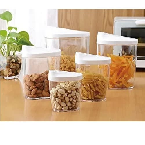 Dry Food & Cereal Container Set - 10 Pieces