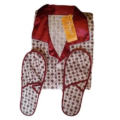 Men's Pyjamas Set With Footwear