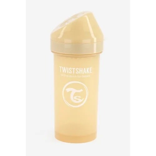 Twistshake Kids Cup - 360ml -12+mth - Light Brown