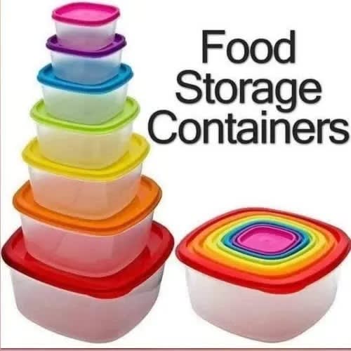 Food Storage Container - 7 Pieces
