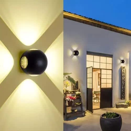 Warm White 4 Way Wall Light - 10W