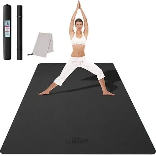 Yoga Mat Black With Carrier