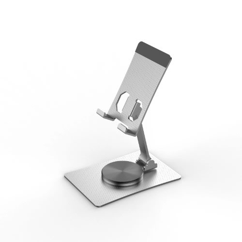 Adjustable Metal Phone Holder And Tablet Stand - 360° Rotation