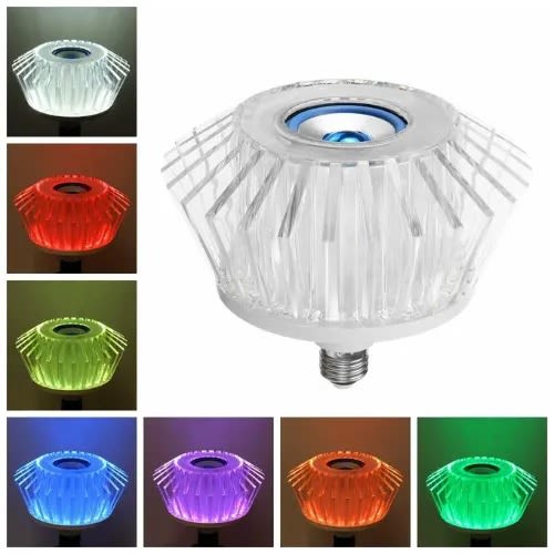 Crystal Music Rgb Smart Light Led Bulb + Remote Control - 24W