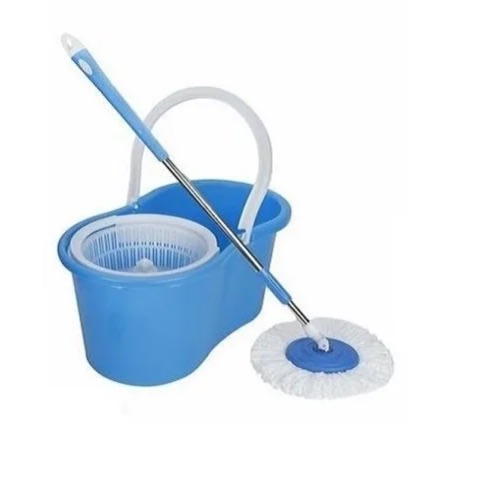 Split Bucket, 360 Spin Rotation With Mop