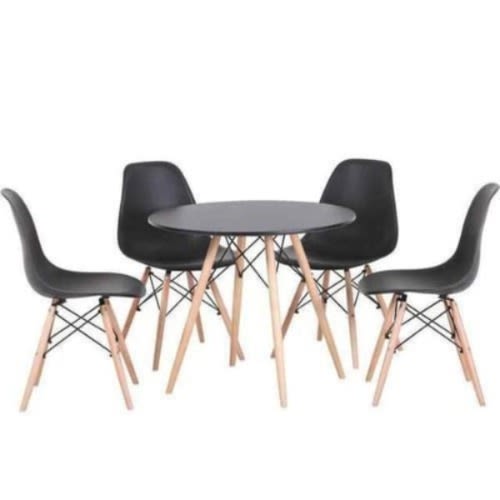 Dining Chairs & 1 Table - Set Of 4